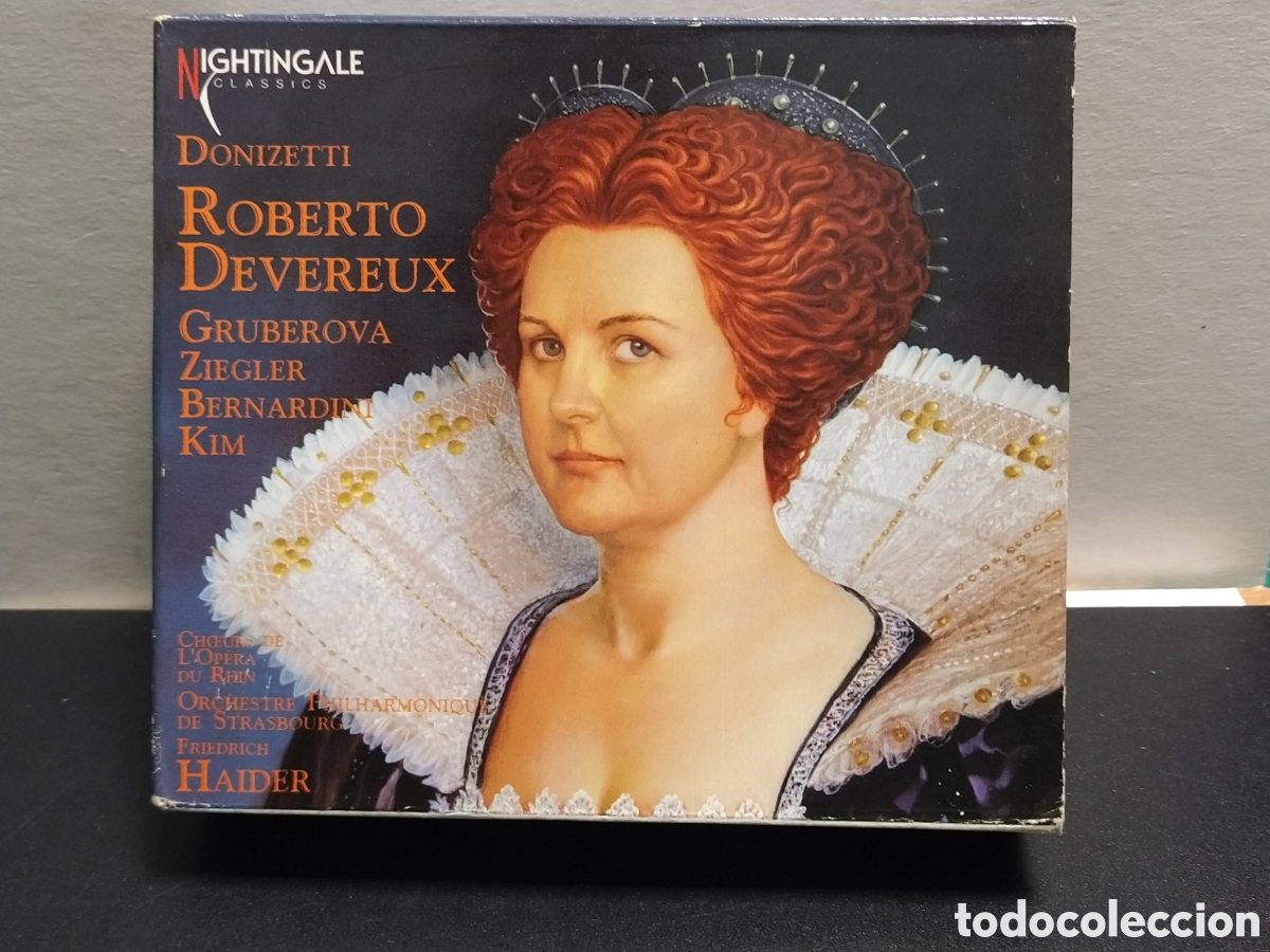 Music CDs: Donizetti - Friedrich Haider - Roberto Devereux (2xCD)