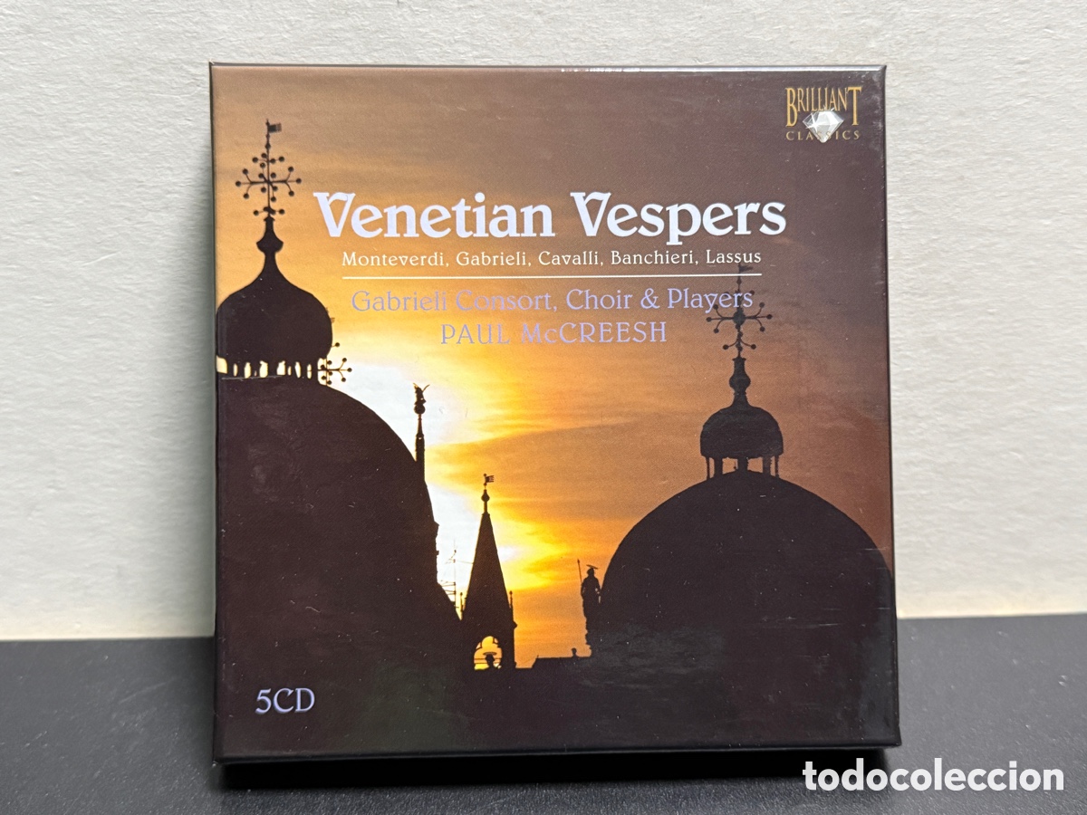 CD di Musica: Gabrieli Consort, Choir & Players, Paul McCreesh - Venetian Vespers (5xCD)