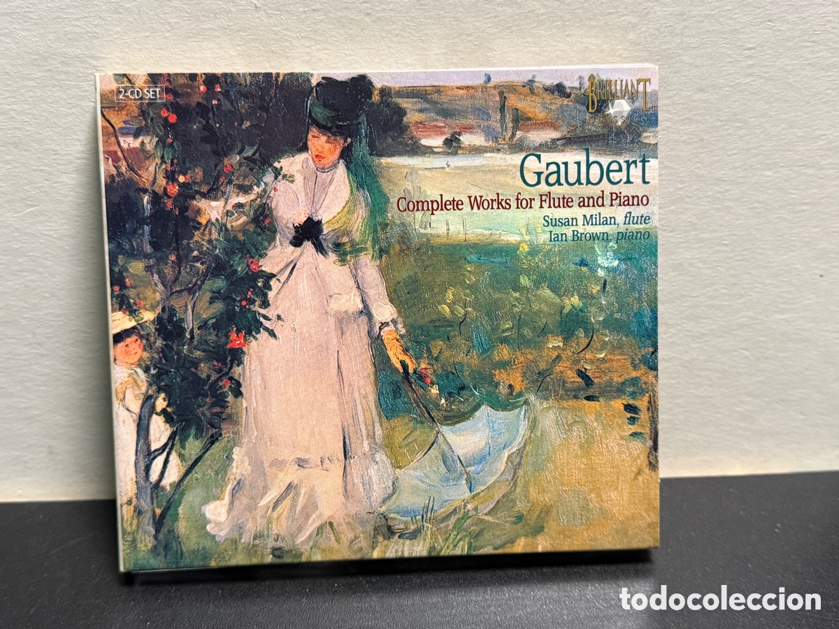 CD di Musica: Gaubert - Susan Milan, Ian Brown - Complete Works For Flute And Piano (2xCD)