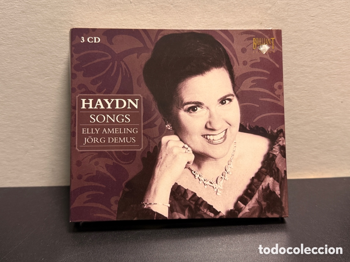 CDs de m&uacute;sica: Haydn - Elly Ameling, J&ouml;rg Demus - Songs (3xCD)