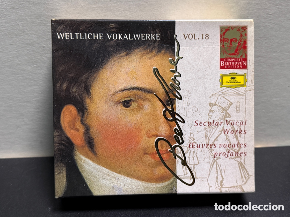 CDs de m&uacute;sica: Beethoven - Weltliche Vokalwerke = Secular Vocal Works (2xCD)