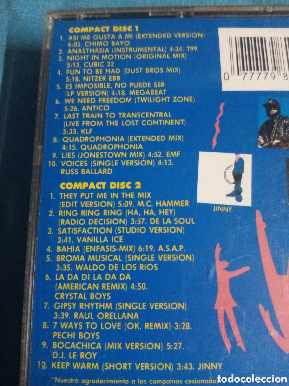 CDs de m&uacute;sica: Cs doble Extasis Total - Foto 3