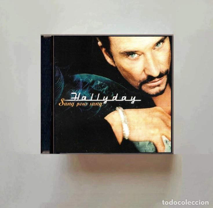 CDs de m&uacute;sica: JOHNNY HALLYDAY. SANG POUR SANG. CD.