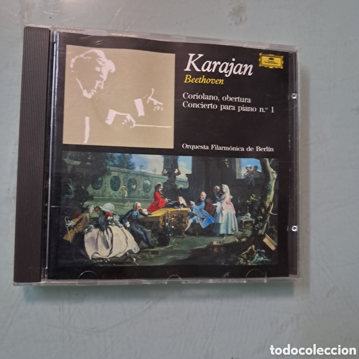 CDs de m&uacute;sica: Karajan, Beethoven, Compact disc