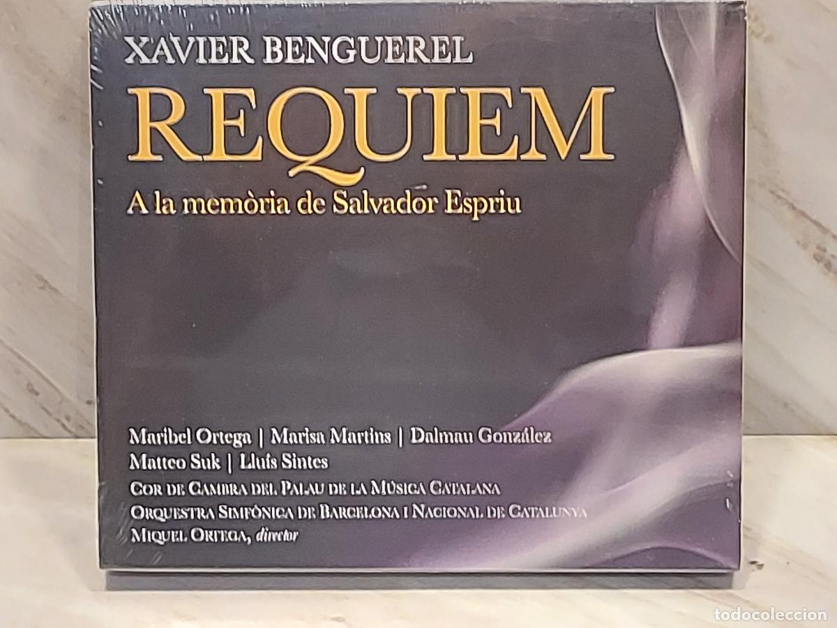CDs de m&uacute;sica: XAVIER BENGUEREL | R&Egrave;QUIEM A LA MEM&Ograve;RIA DE SALVADOR ESPRIU | MIQUEL ORTEGA | DOBLE CD PRECINTADO