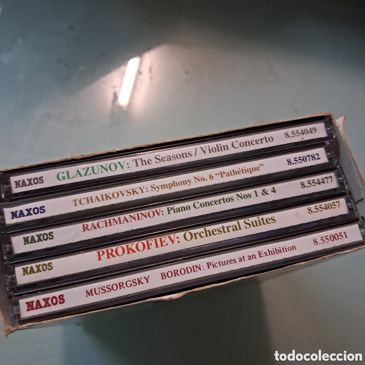 CDs de m&uacute;sica: Cl&aacute;sicos rusos, 4 compact disc - Foto 2