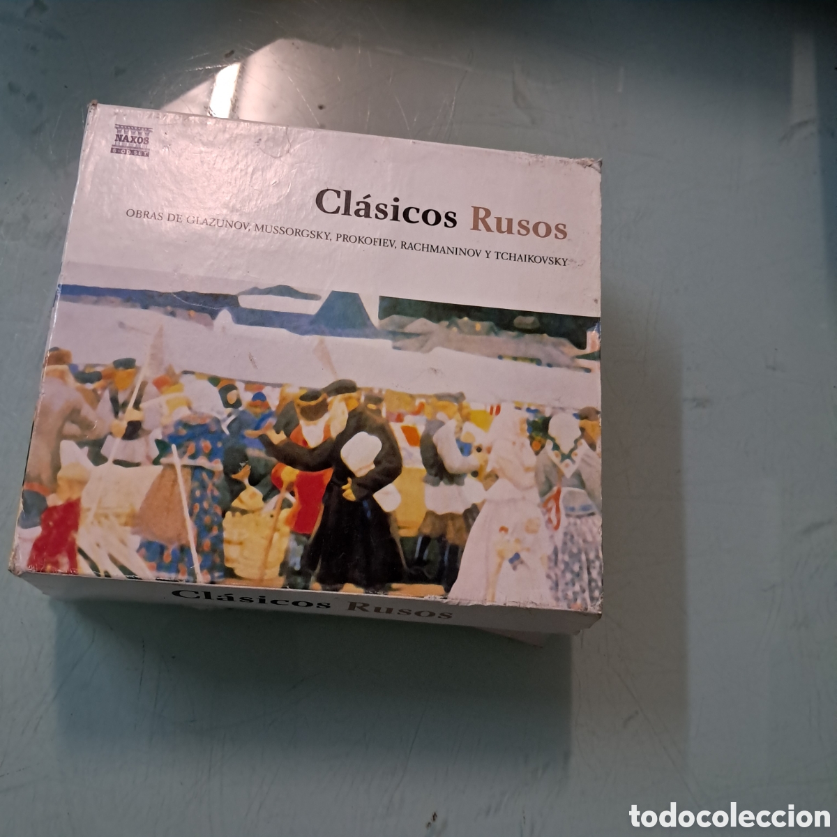 CDs de m&uacute;sica: Cl&aacute;sicos rusos, 4 compact disc - Foto 1