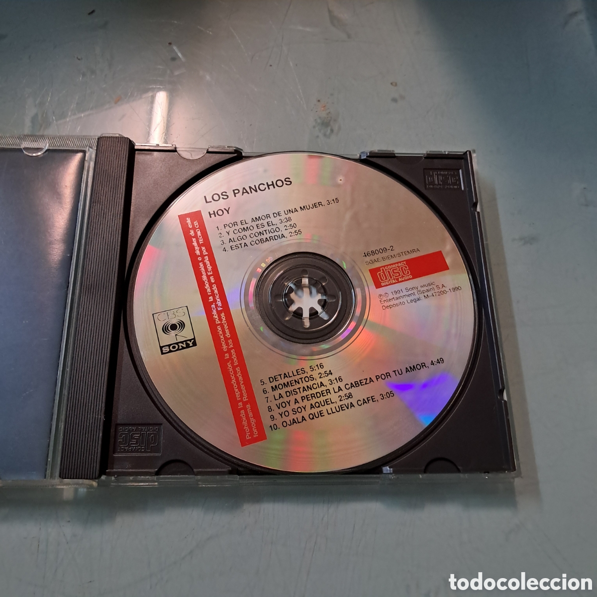CDs de m&uacute;sica: Los panchos, Compact disc - Foto 2