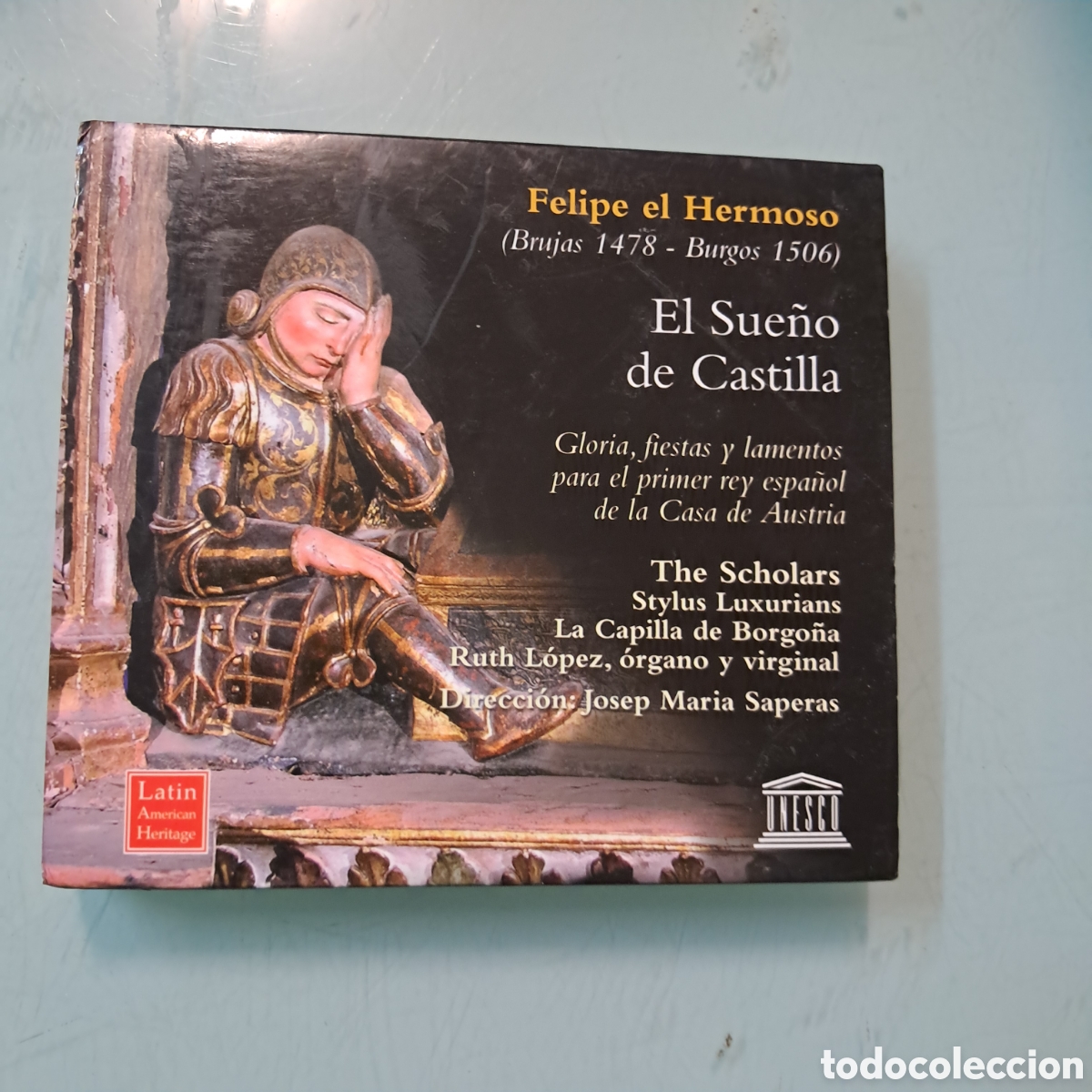 CDs de m&uacute;sica: Felipe el Hermoso, El sue&ntilde;o de Castilla, Compact disc - Foto 1