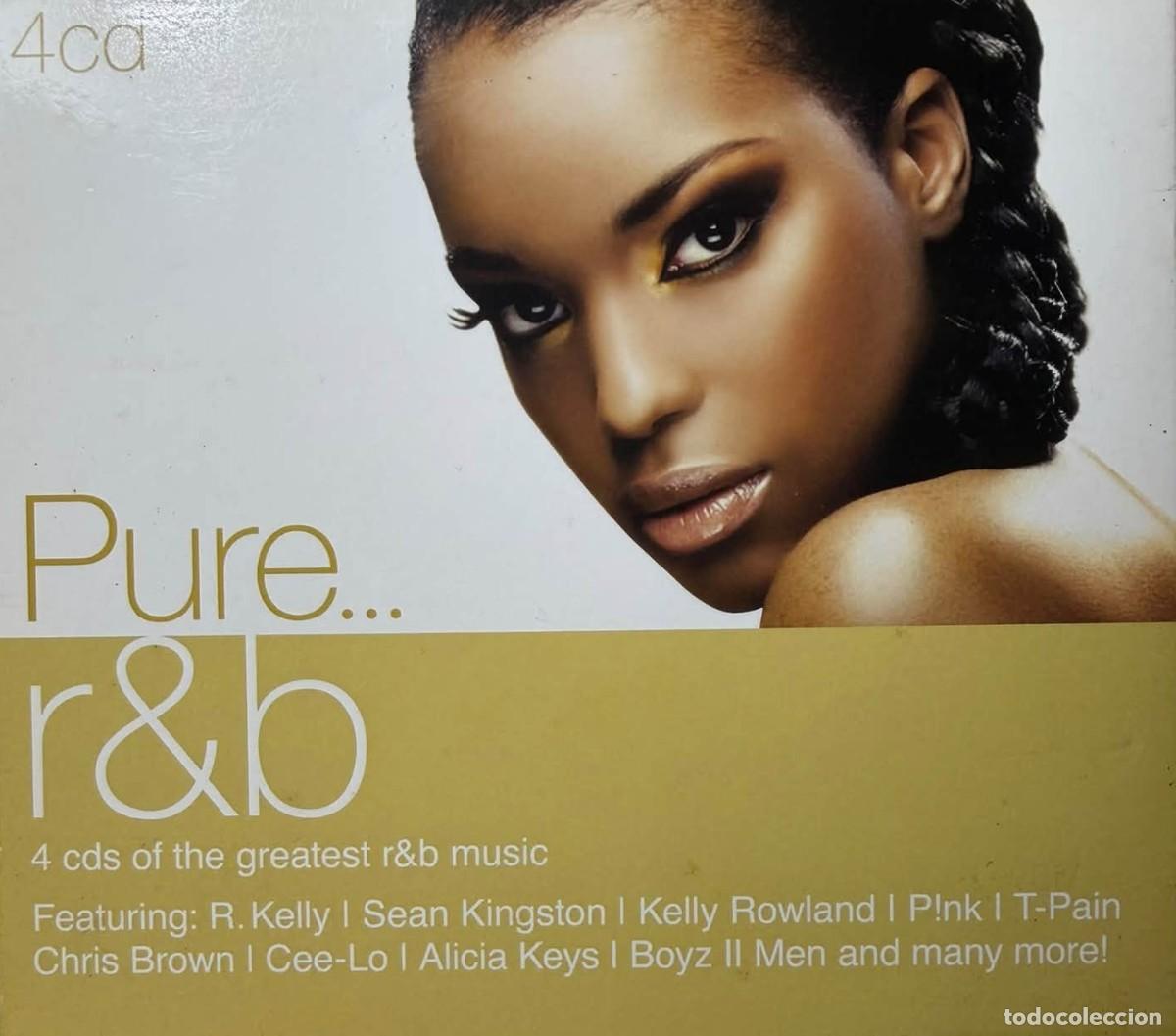 CDs de m&uacute;sica: Pure...r&b 4 cds of the greatest r&b music