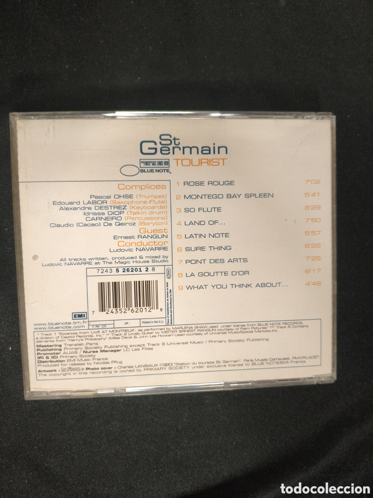 CDs de m&uacute;sica: St Germain &lrm;&ndash; Tourist CD - Foto 2