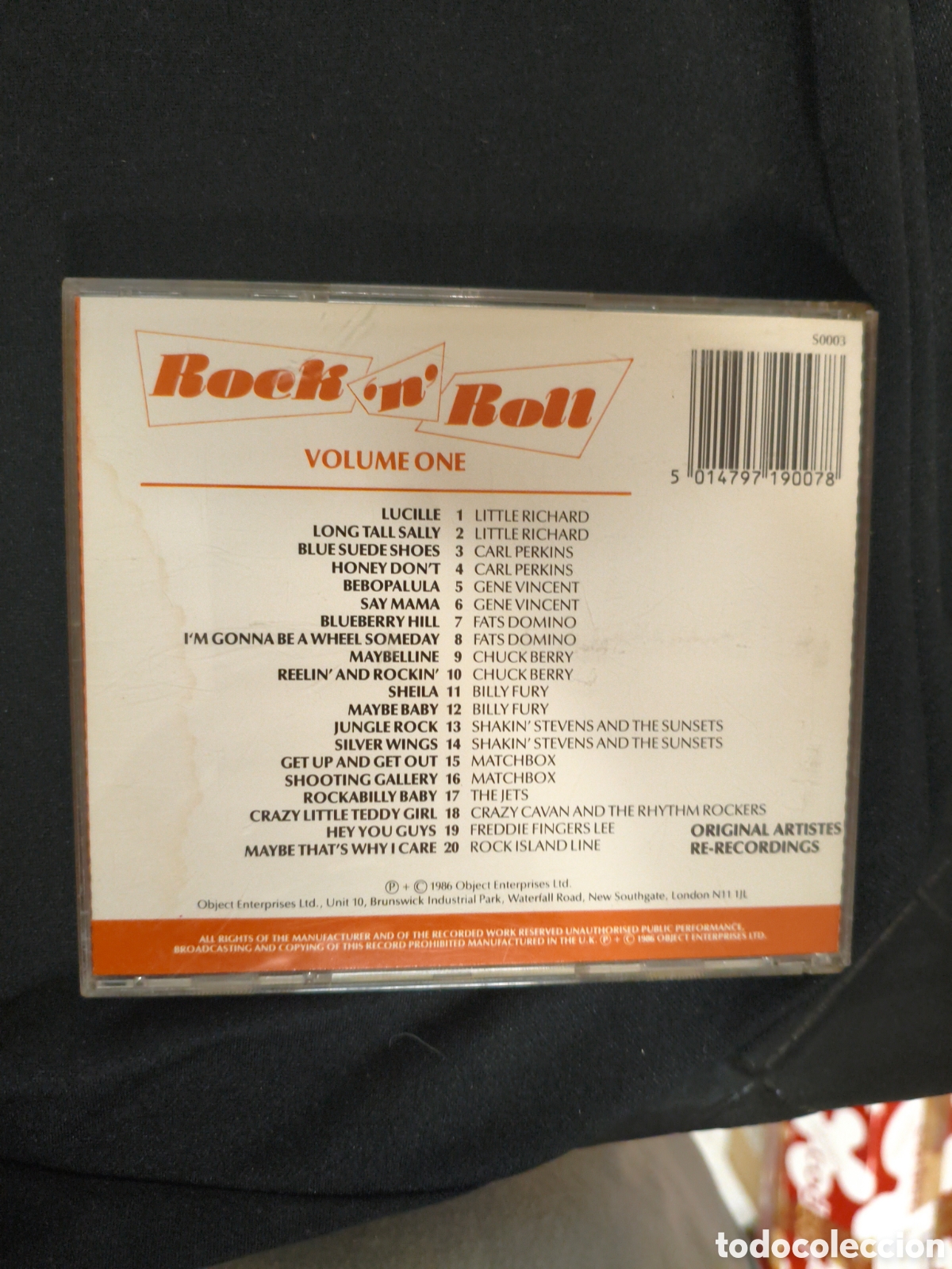 CDs de m&uacute;sica: Various &ndash; Rock N Roll Volume One - Foto 2
