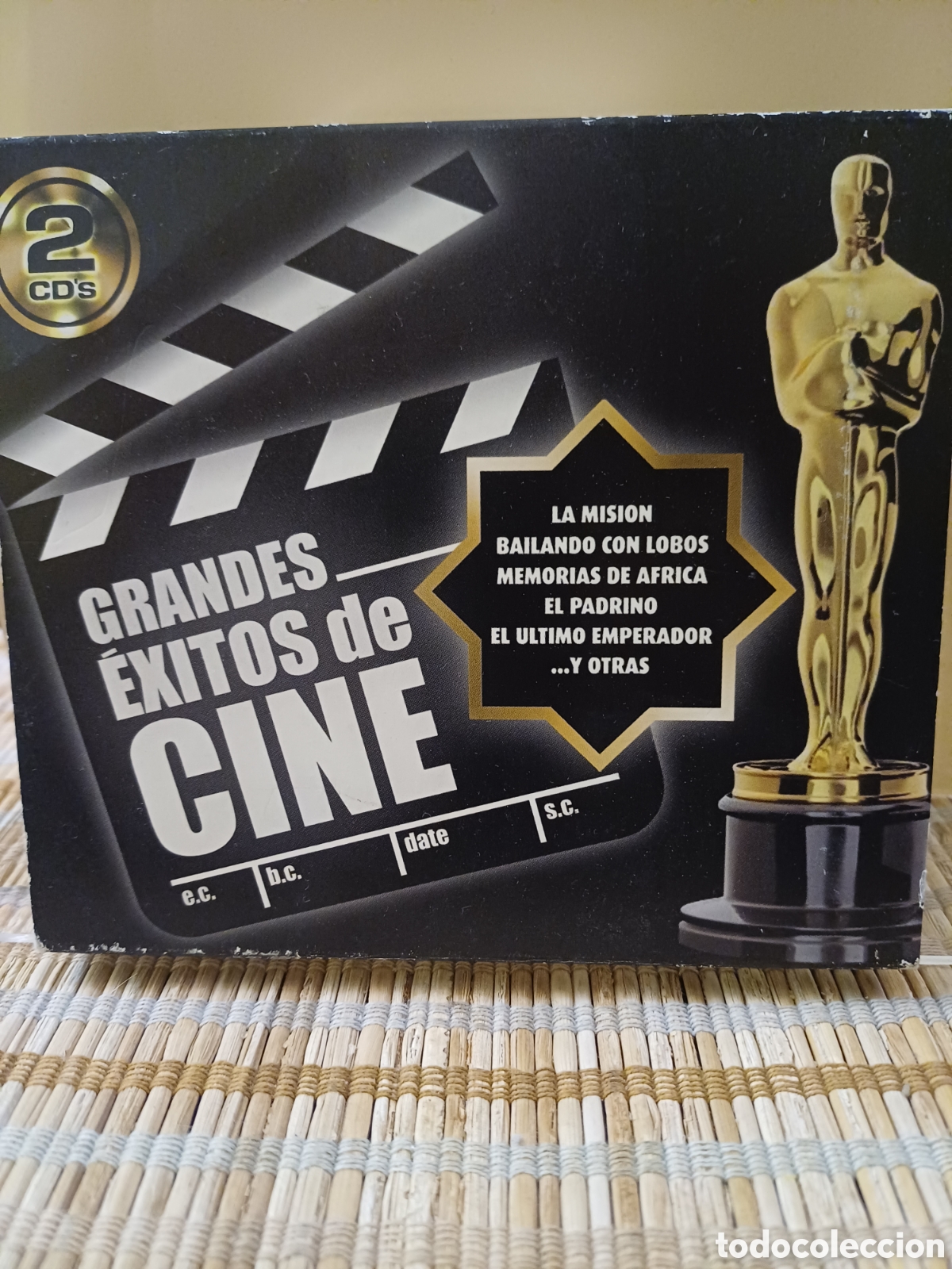CDs de m&uacute;sica: Cd Grandes exitos de cine 2 cd - Foto 1