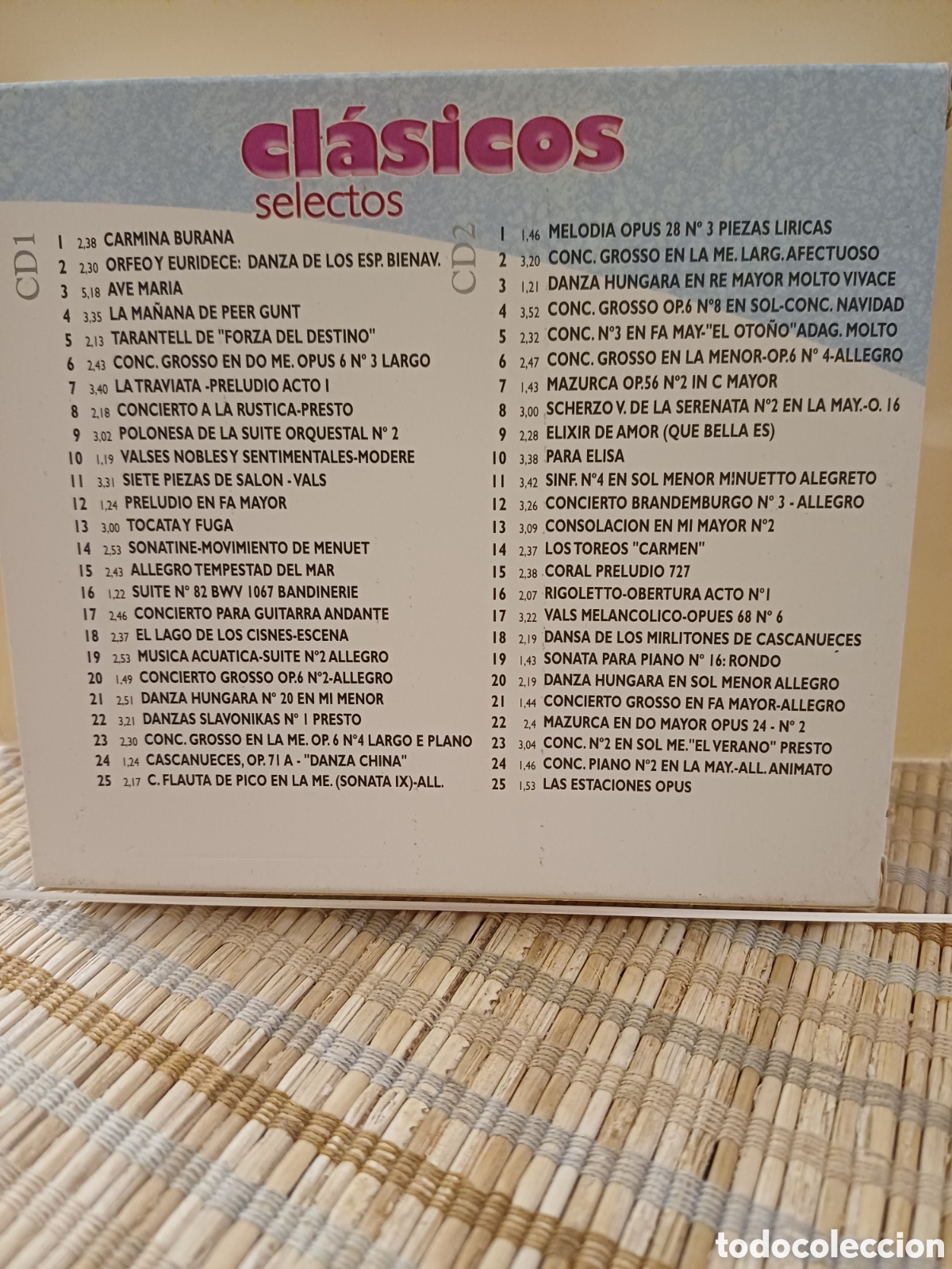 CDs de m&uacute;sica: Cl&aacute;sicos Selectos 2 CD - Foto 2