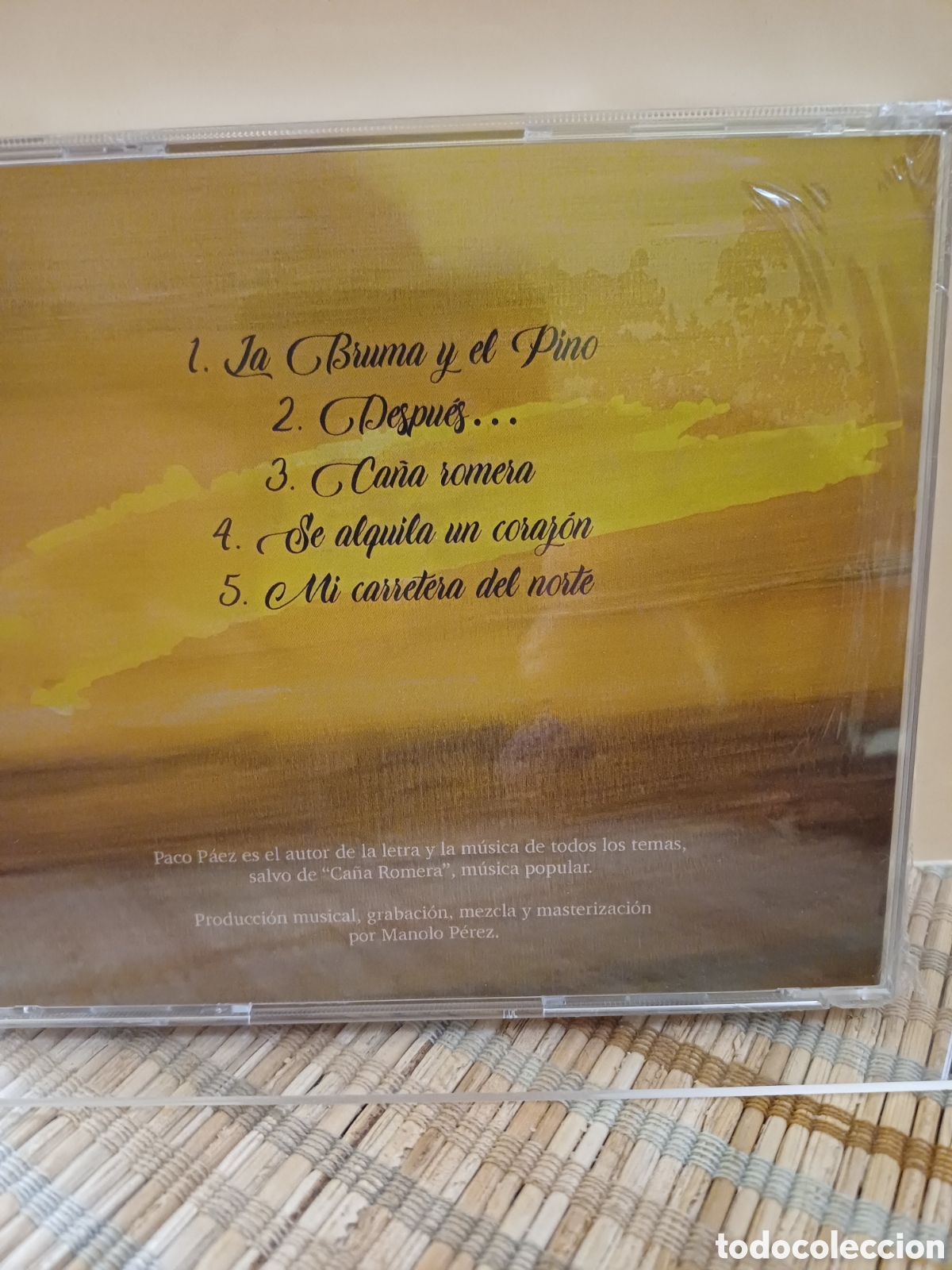 CDs de m&uacute;sica: CD Un poco de todo de Paco Paez - Foto 2