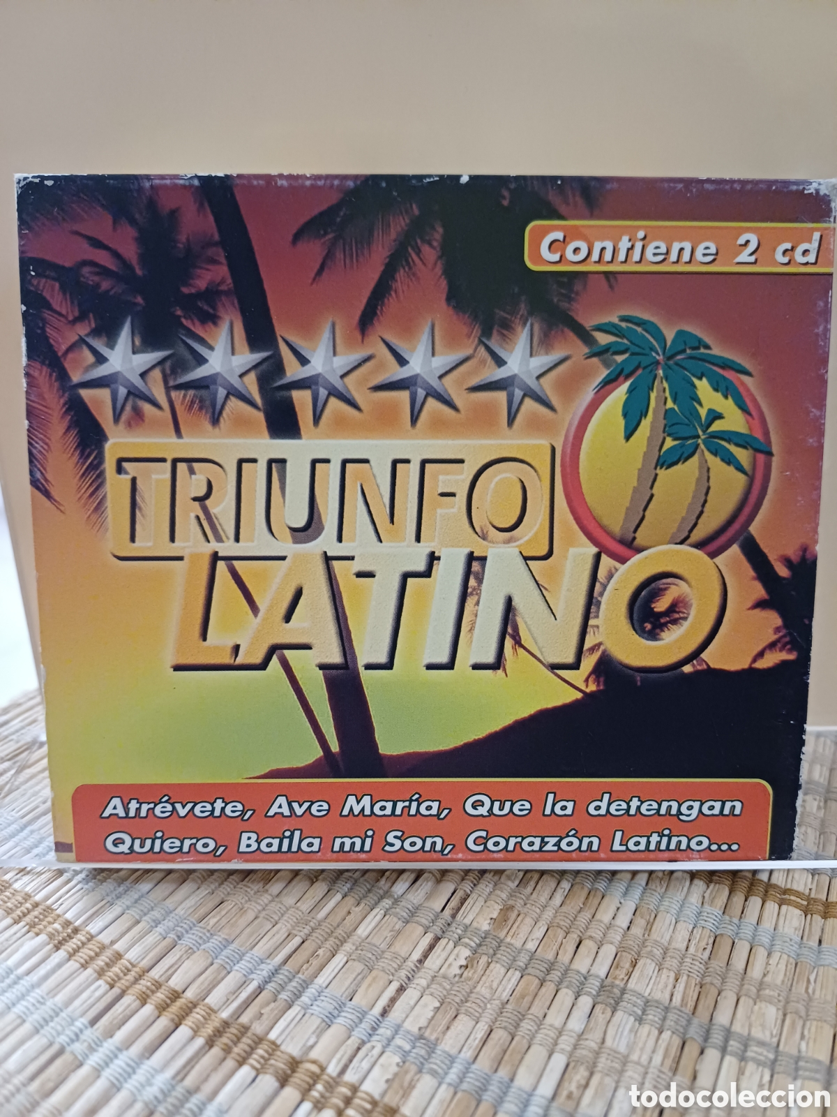 CDs de m&uacute;sica: Cd Triunfo Latino 2 CD - Foto 1