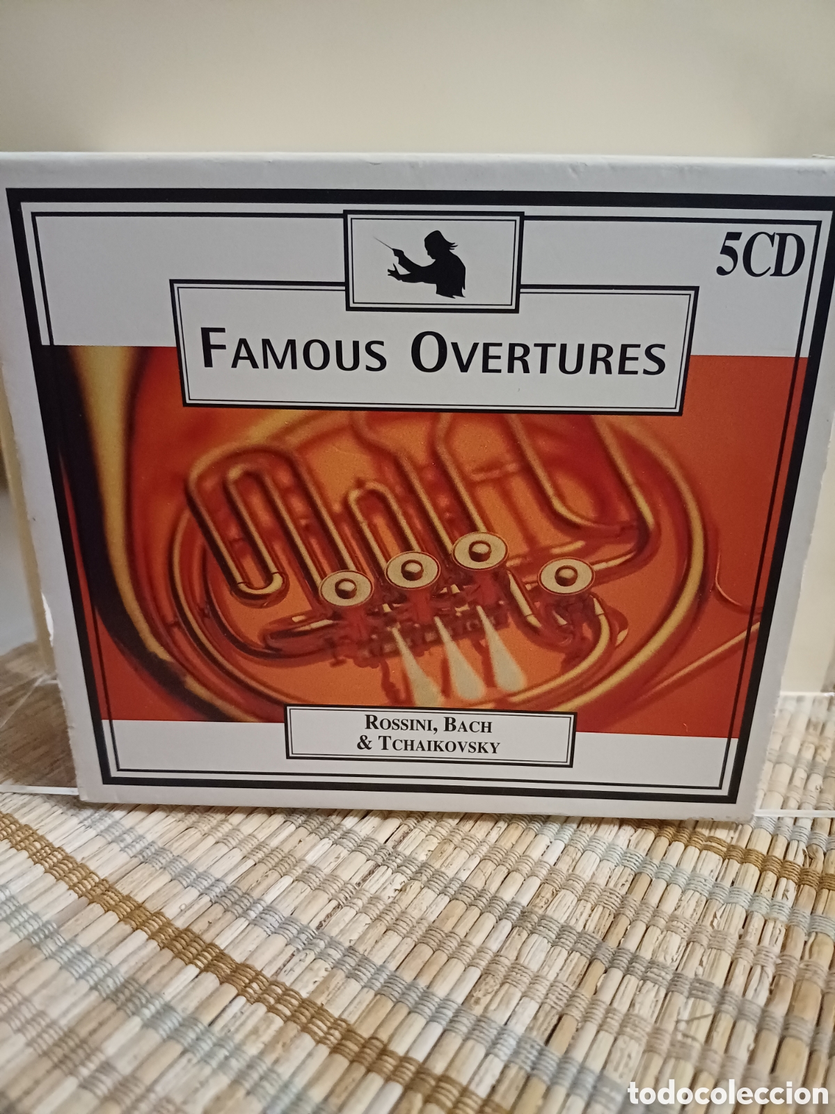CDs de m&uacute;sica: Cd Famous Overtures 5 Cd - Foto 1