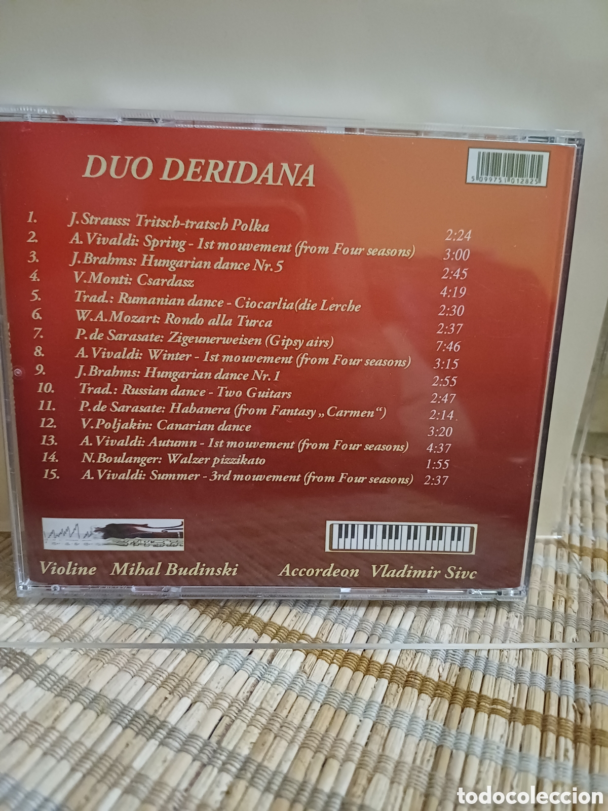 CDs de m&uacute;sica: Cd D&uacute;o Deridana .......... - Foto 2