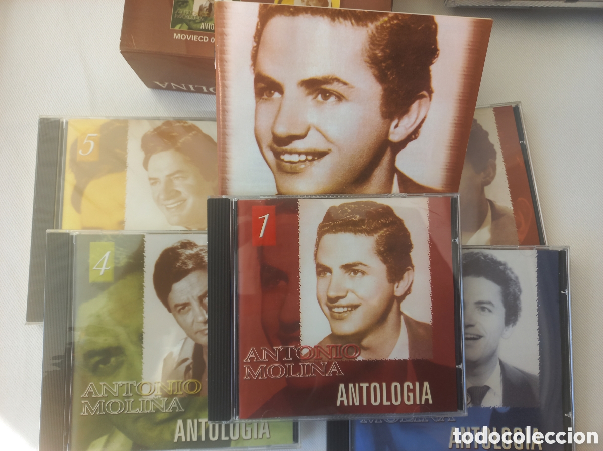 CDs de m&uacute;sica: Antolog&iacute;a de Antonio Molina - Foto 2
