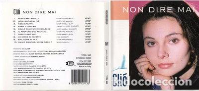 CDs de m&uacute;sica: Non dire mai- 8003927121133