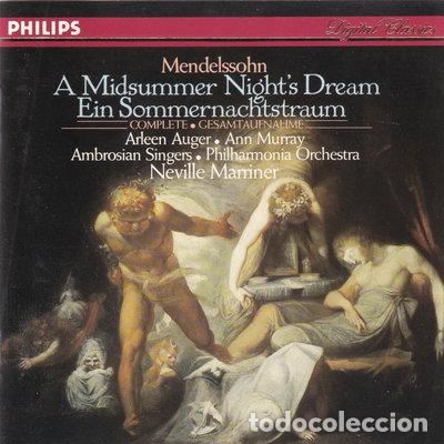 CDs de m&uacute;sica: A Midsummer Night's Dream- 0028941110626