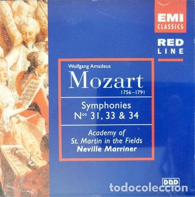 CDs de m&uacute;sica: Mozart: Symphonies 31, 33 & 34- 0724356995222