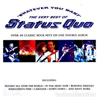 CDs de m&uacute;sica: Whatever You Want - The Very Best Of Status Quo- 0731455350722