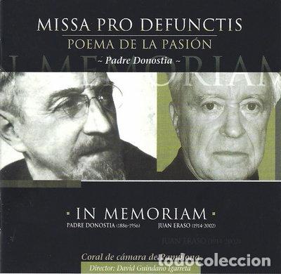CDs de m&uacute;sica: Missa Pro Defunctis - Poema de la Pasi&oacute;n- 8423322652283