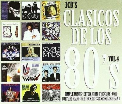 CDs de m&uacute;sica: Clasicos De Los 80 Vol. 4- 8425953938521