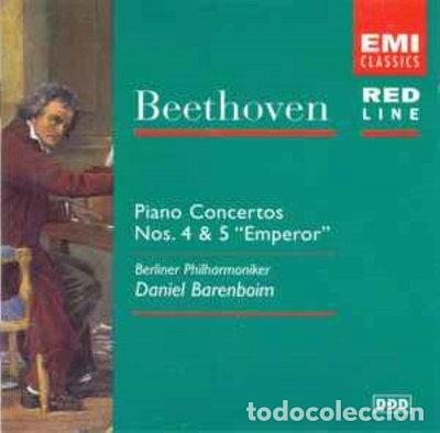 CDs de m&uacute;sica: Beethoven: Piano Concertos Nos. 4 & 5 &rdquo;Emperor&rdquo;- 0724357298025