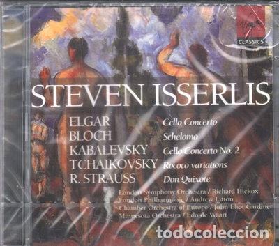 CDs de m&uacute;sica: Steven Isserlis Plays Elgar, Bloch, Kabalevsky, Tchaikovsky, R. Strauss- 0724356149021