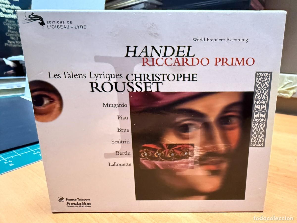 CDs de m&uacute;sica: Handel - Christophe Rousset - Riccardo Primo (3xCD