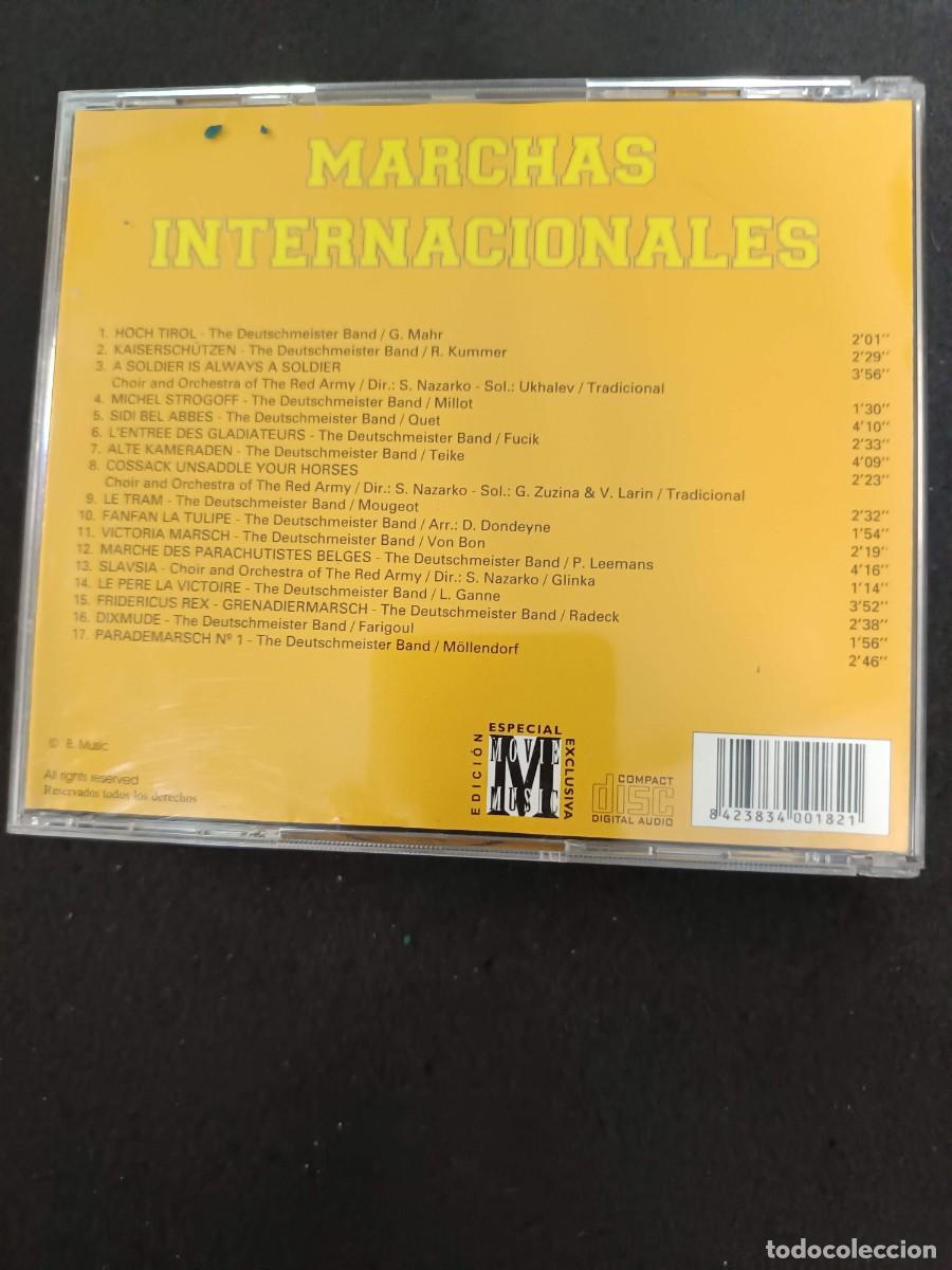CDs de m&uacute;sica: MARCHAS INTERNACIONALES - Foto 2