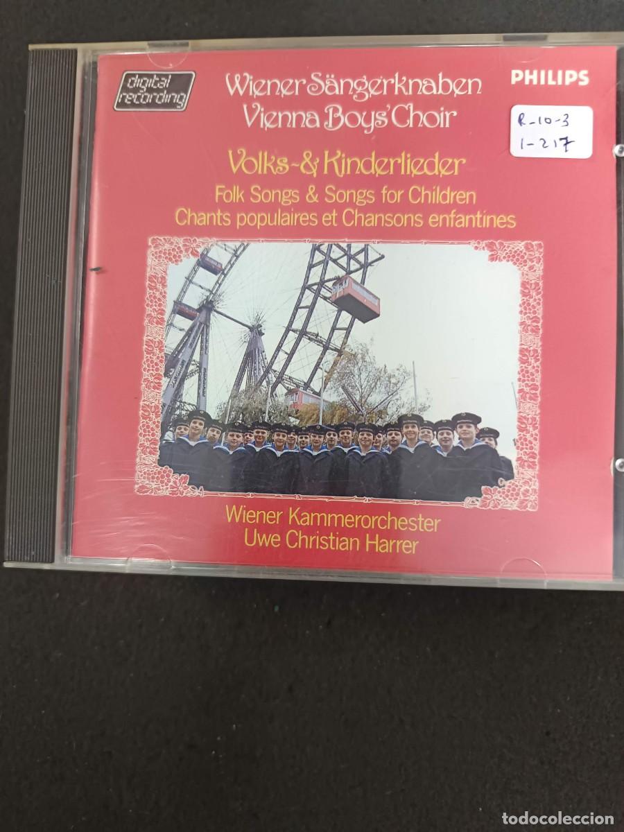 CDs de m&uacute;sica: WIENER S&Auml;NGERKNABEN / VIENNA BOY'S CHOIR. VOLKS-& KINDERLIEDER. WIENER KAMMERORCHESTER. DIR: UWE CHR