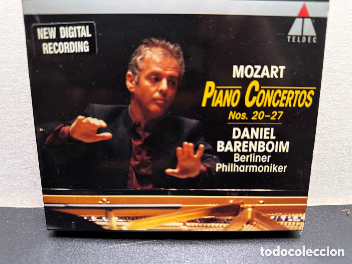 CD di Musica: Mozart - Berliner Philharmoniker, Daniel Barenboim - Piano Concertos Nos. 20-27 (4xCD)