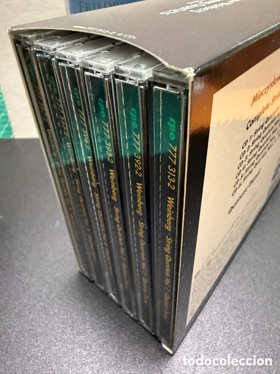 CDs de m&uacute;sica: Weinberg - Quatuor Danel - Complete String Quartets (6xCD) - Foto 3