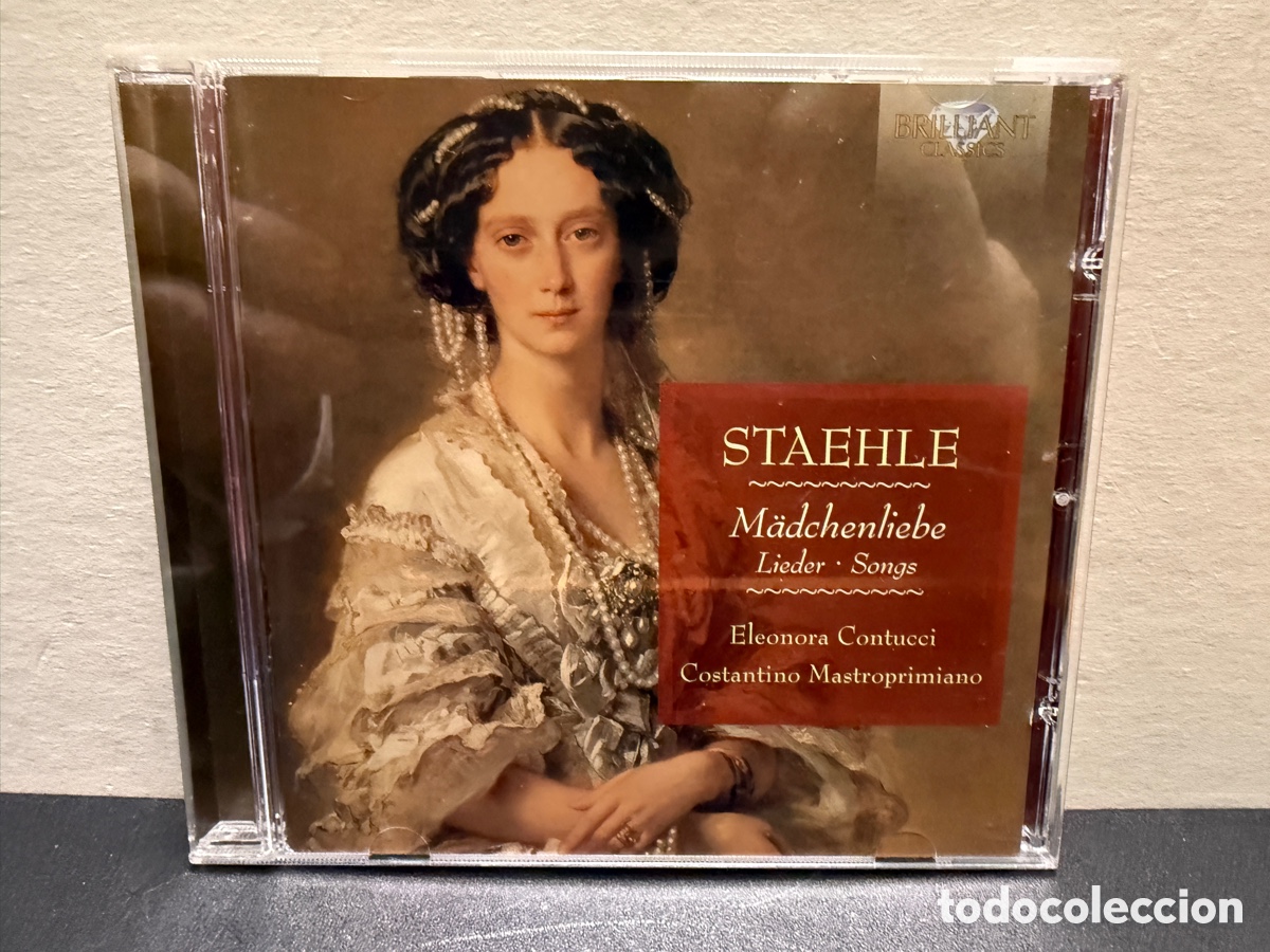 CDs de m&uacute;sica: Hugo Staehle - Eleonora Contucci, Costantino Mastroprimiano - M&auml;dchenliebe (Lieder) (CD)