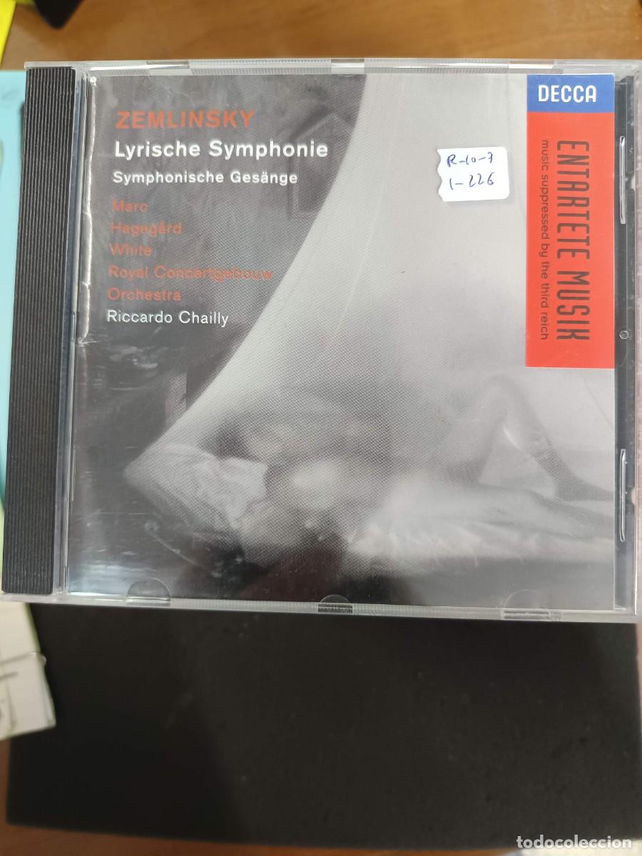 CDs de m&uacute;sica: ZEMLINSKY: LYRISCHE SYMPHONIE. SYMPHONISCHE GES&Auml;NGE. DIR: RICCARDO CHAILLY. ROYAL CONCERTGEBOUW ORCH