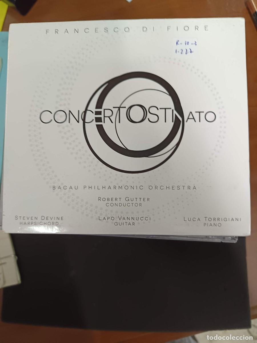 CDs de m&uacute;sica: FRANCESCO DI FIORE. CONCERTO OSTINATO. DIR: ROBERT GUTTER. GUITAR: LAPO VANNUCCI