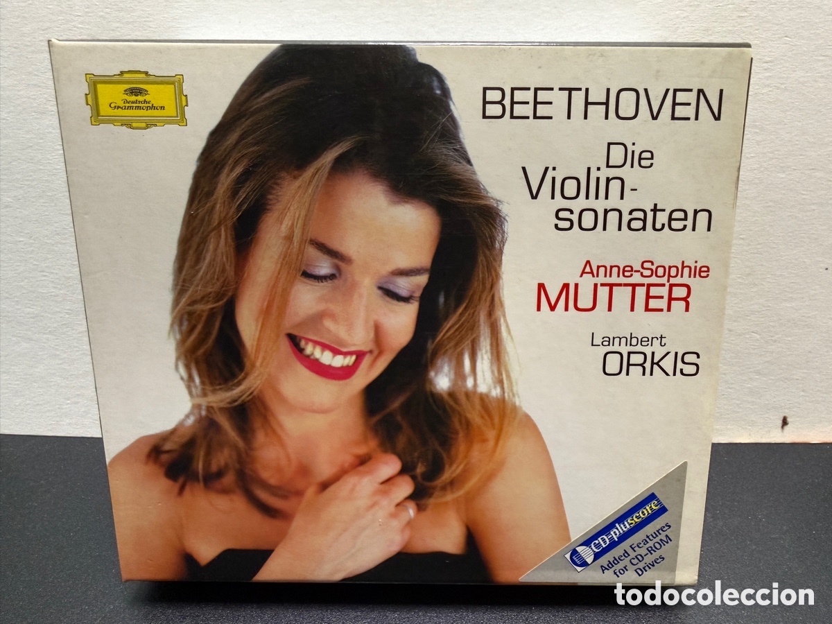 CDs de m&uacute;sica: Beethoven - Anne-Sophie Mutter, Lambert Orkis - Die Violinsonaten (4xCD)