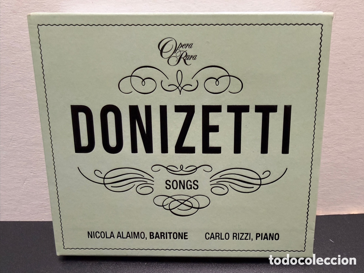 CDs de m&uacute;sica: Donizetti - Nicola Alaimo, Carlo Rizzi - Songs Vol. 2 (CD)