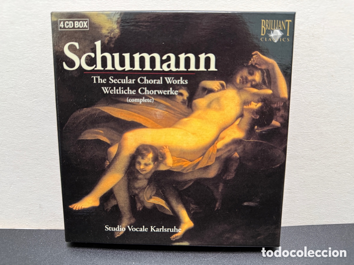 CDs de m&uacute;sica: Schumann - Studio Vocale Karlsruhe - The Secular Choral Works (Complete) (4xCD)