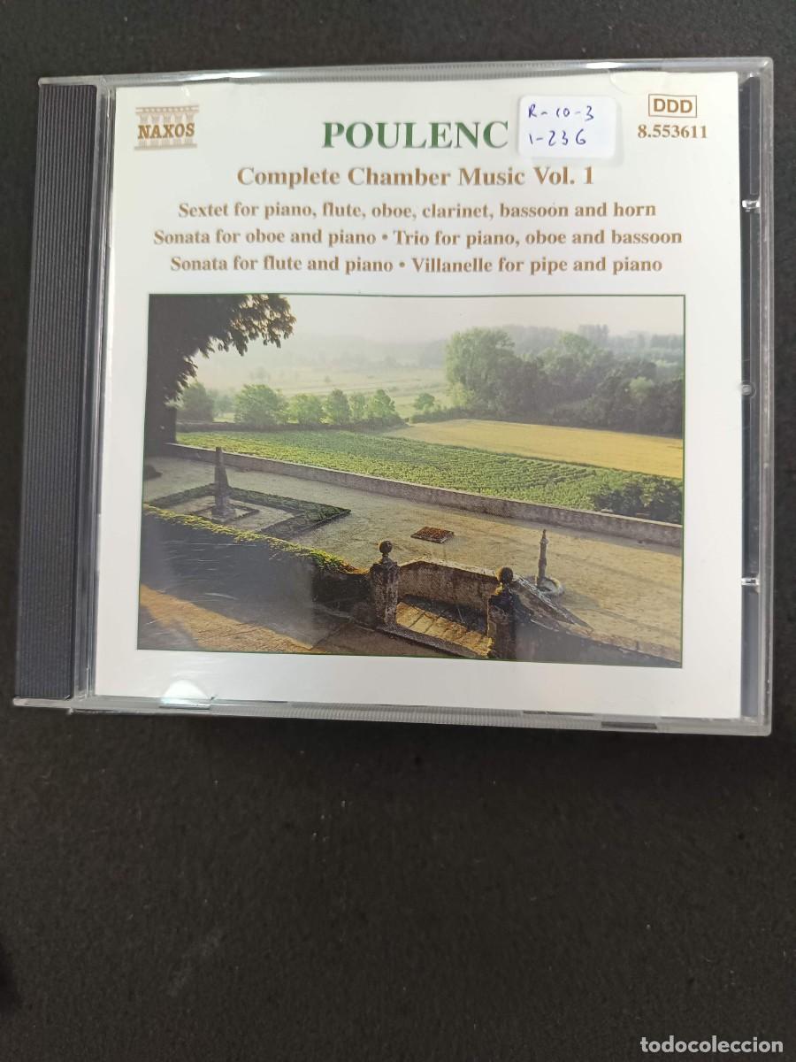CDs de m&uacute;sica: POULENC. COMPLETE CHAMBER MUSIC, VOL. 1