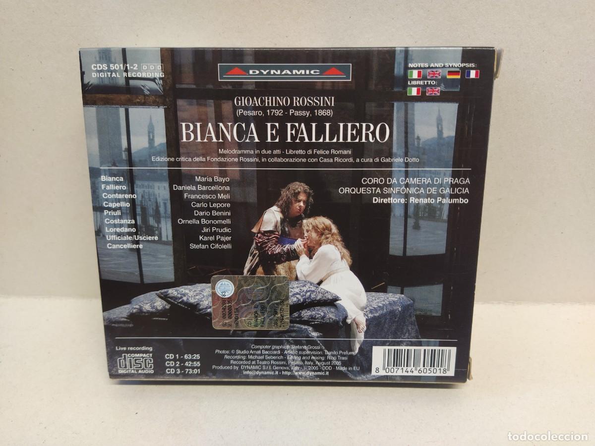 CDs de m&uacute;sica: Rossini - Renato Palumbo - Bianca E Falliero (3xCD) - Foto 2