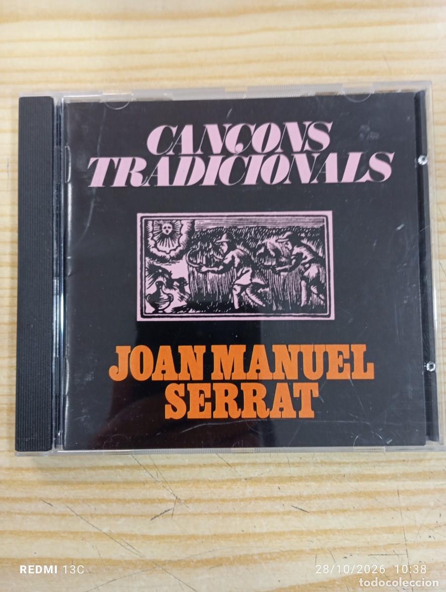 CDs de m&uacute;sica: Cd - Joan Manuel Serrat &lrm;&ndash; Can&ccedil;ons Tradicionals - Excelente copia