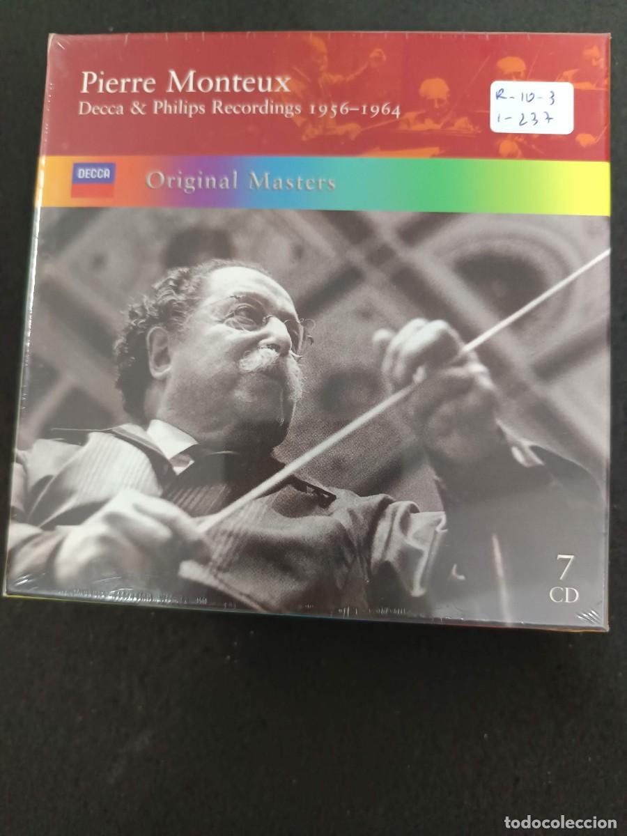 CDs de m&uacute;sica: CAJA 6 CD. PIERRE MONTEUX. DECCA & PHILIPS RECORDINGS 1956-1964
