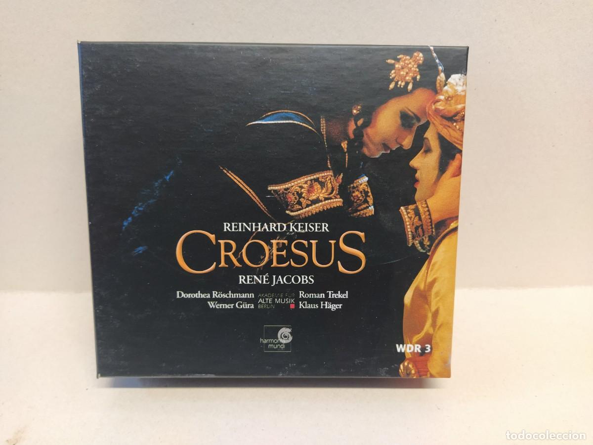 CDs de m&uacute;sica: Reinhard Keiser - Ren&eacute; Jacobs - Croesus (3xCD)