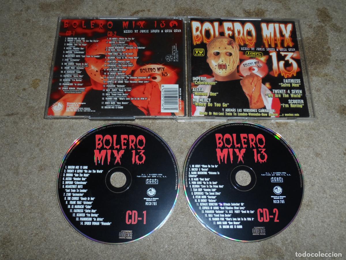 CDs de m&uacute;sica: BOLERO MIX 13 - MIXED BY JORDI LUQUE & QUIM QUER