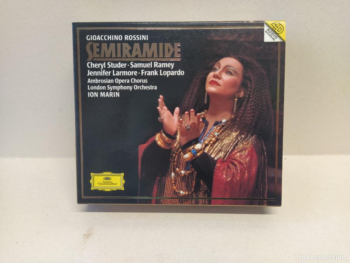 CDs de m&uacute;sica: Rossini - Ion Marin - Semiramide (3xCD)
