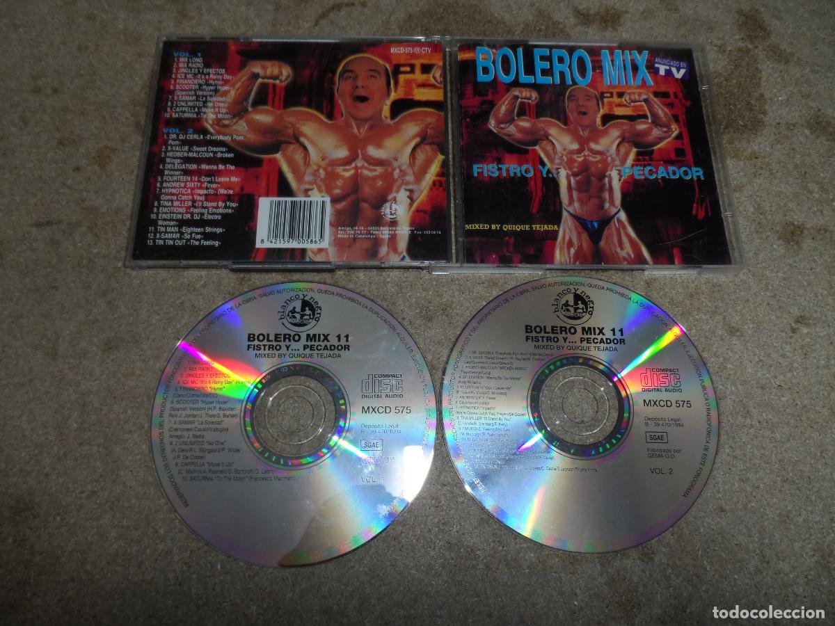 CDs de m&uacute;sica: Bolero Mix 11 - Fistro Y... Pecador